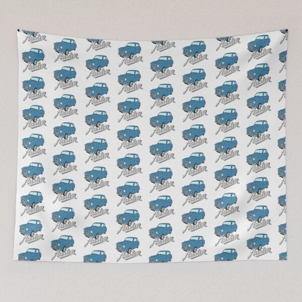 Item preview, Austin A35 - Standard, Surf Blue designed and sold by Adamasage.