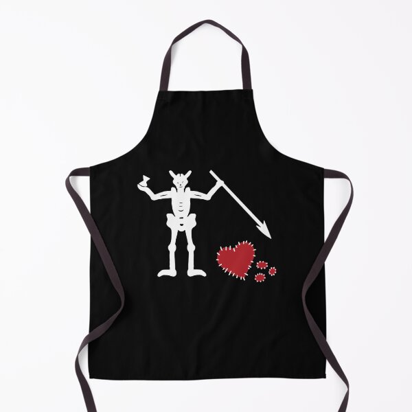 Item preview, Broken Hearted Blackbeard's Flag designed and sold by Christi-Dixon.