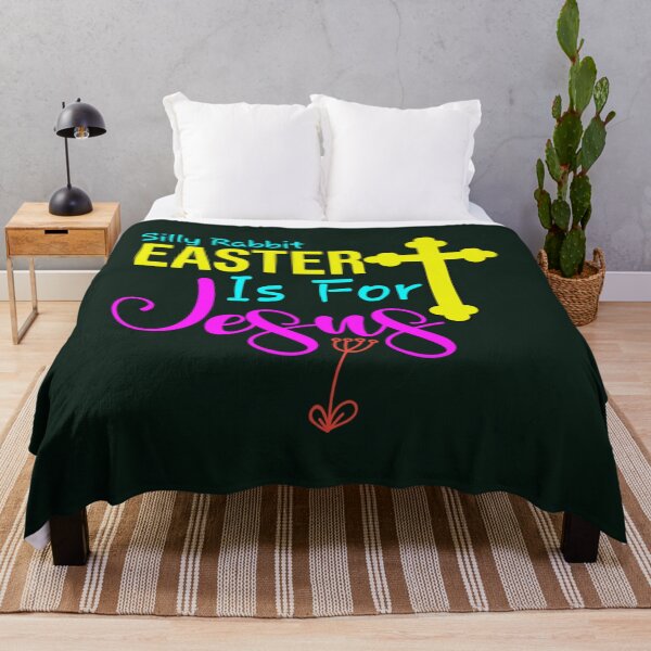 Item preview, Silly Rabbit Easter Is For Jesus, funny christians gifts, Cute Easter clothing for Christians (6) designed and sold by AlemaArtPrint.