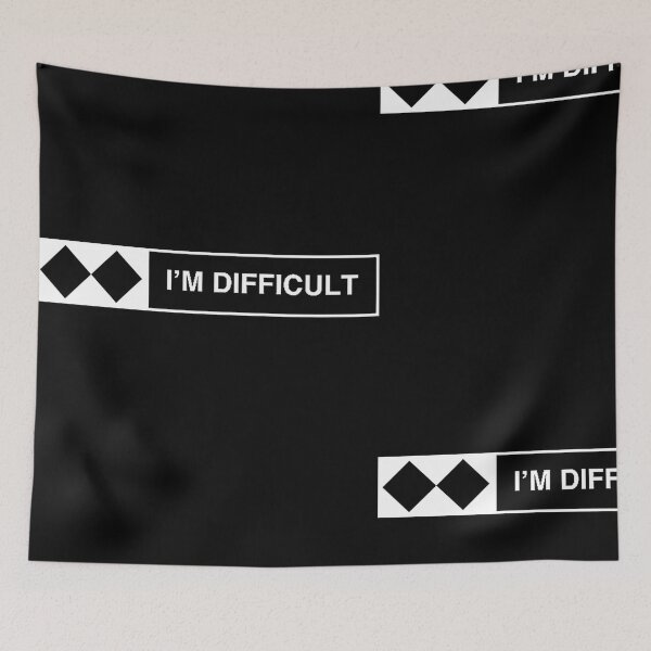 Item preview, I'm Difficult Ski Snowboard designed and sold by Heim David.
