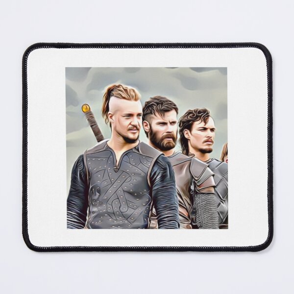 Item preview, The Last Kingdom, Uhtred of Bebbanburg, Finan,  Sihtric,  art   designed and sold by GoldenRushDesi.