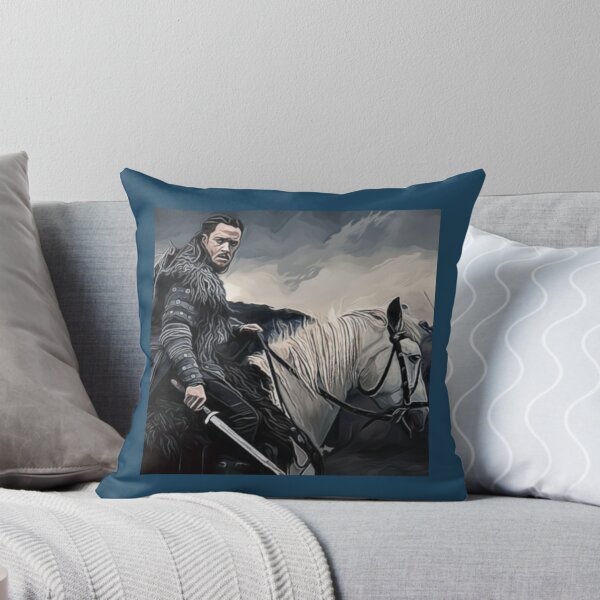 Item preview, The Last Kingdom, Uhtred of Bebbanburg, riding his horse -  art, gift   designed and sold by GoldenRushDesi.