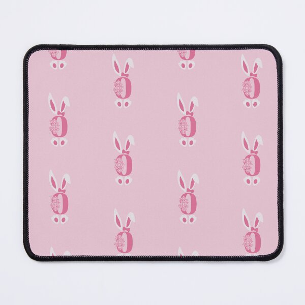 Item preview, O Letter Floral Monogram Initial Pink Bunny Easter designed and sold by SpringMoonPress.
