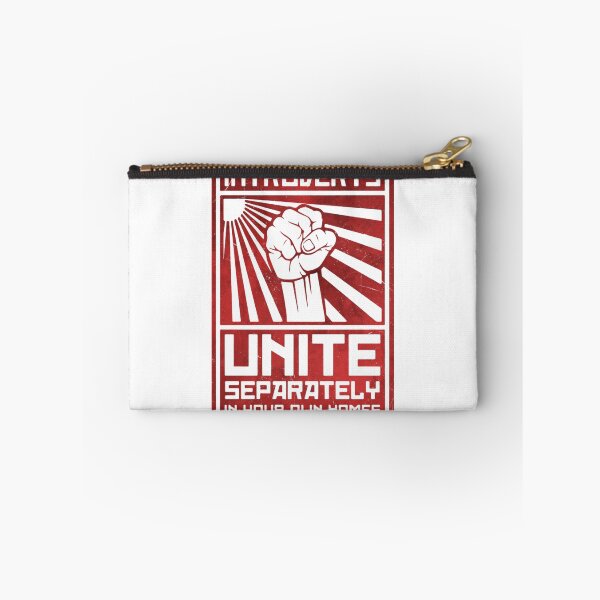 Item preview, Introverts Unite  Sticker designed and sold by TristanJacksa.