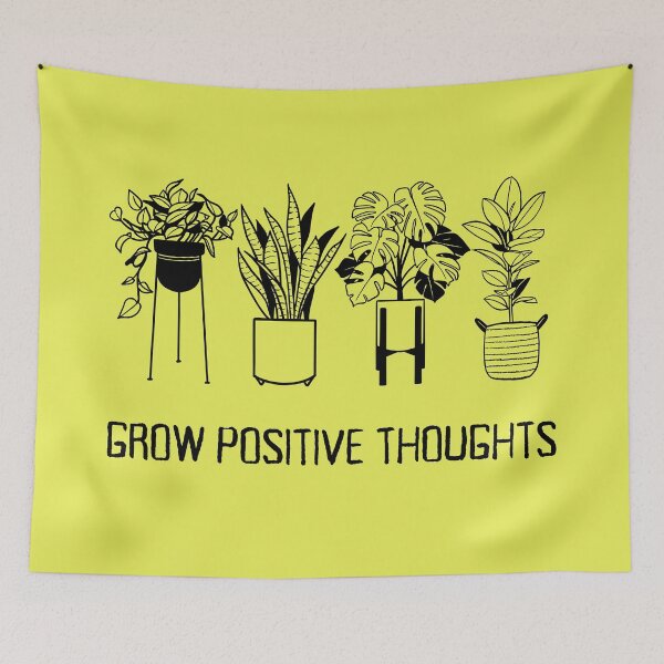 Item preview, Grow Positive Thoughts- Flowers designed and sold by BronikowskiART.