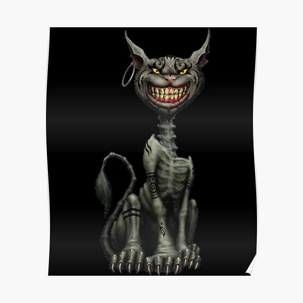 "Gifts Idea Alice Madness Returns Cheshire Cat" Poster for Sale by ...