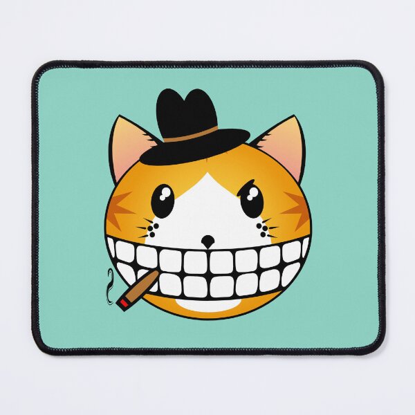 Item preview, Gangster Kitty - Ginger Tabby Tuxie designed and sold by RawSunArt.