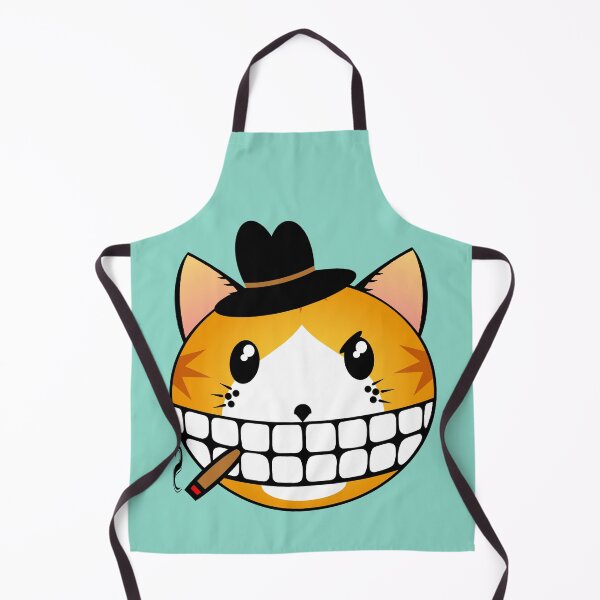 Item preview, Gangster Kitty - Ginger Tabby Tuxie designed and sold by RawSunArt.