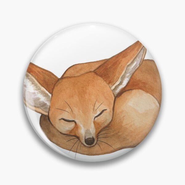 Item preview, Sleeping fennec fox designed and sold by Kaoryn Chan.