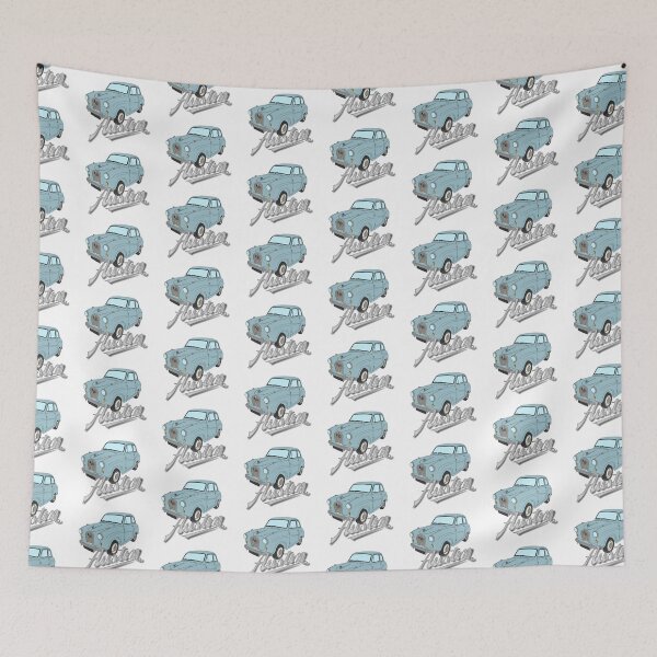 Item preview, Austin A35 - Standard, Honolulu Blue designed and sold by Adamasage.
