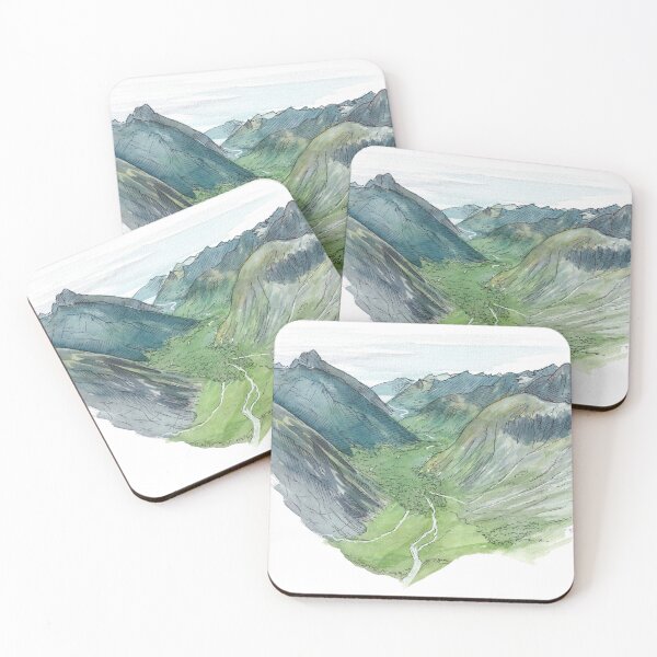 Item preview, Gertrude Saddle View Watercolour designed and sold by Tom Napper Design.