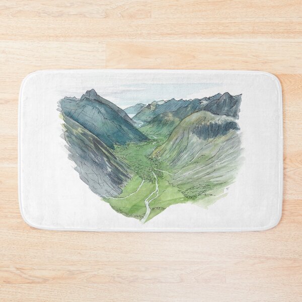 Item preview, Gertrude Saddle View Watercolour designed and sold by Tom Napper Design.
