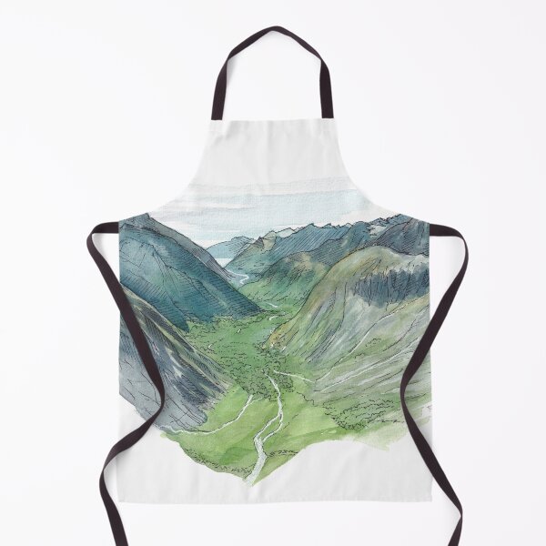 Item preview, Gertrude Saddle View Watercolour designed and sold by Tom Napper Design.