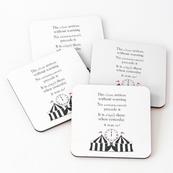 Item preview, The Circus Arrives Without Warning designed and sold by Loveofbookshop.