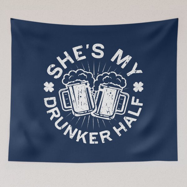 Item preview, Shes My Drunker Half TShirt St Patricks Matching designed and sold by IploamHukaim.