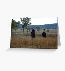 Mustering Greeting Card