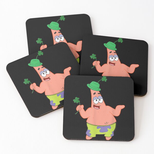Artikelvorschau, SpongeBob Schwammkopf Patrick grüner Klee entworfen und verkauft von IploamHukaim.