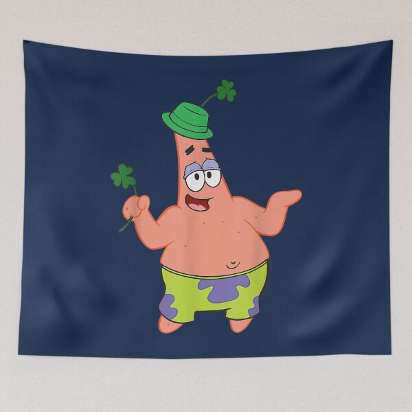 Artikelvorschau, SpongeBob Schwammkopf Patrick grüner Klee entworfen und verkauft von IploamHukaim.