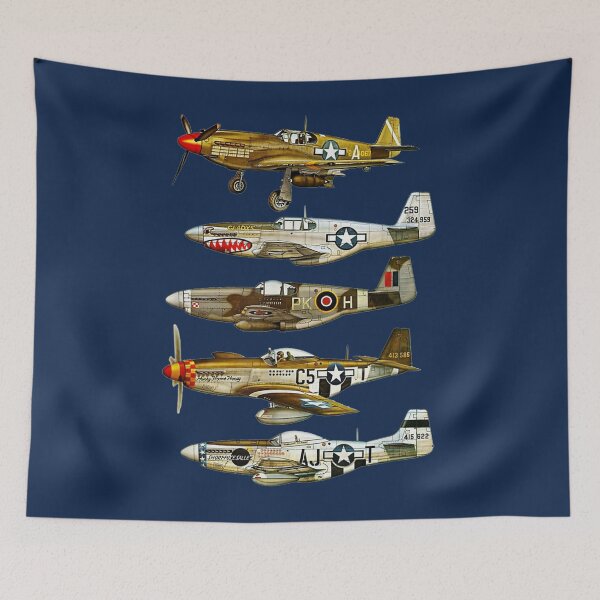 Item preview, North American P51 Mustang WW2 Fighter  designed and sold by IploamHukaim.