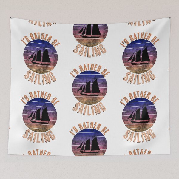Item preview, I'd Rather Be Sailing Alternate Version designed and sold by KTSubz Faith & Fun Designs.