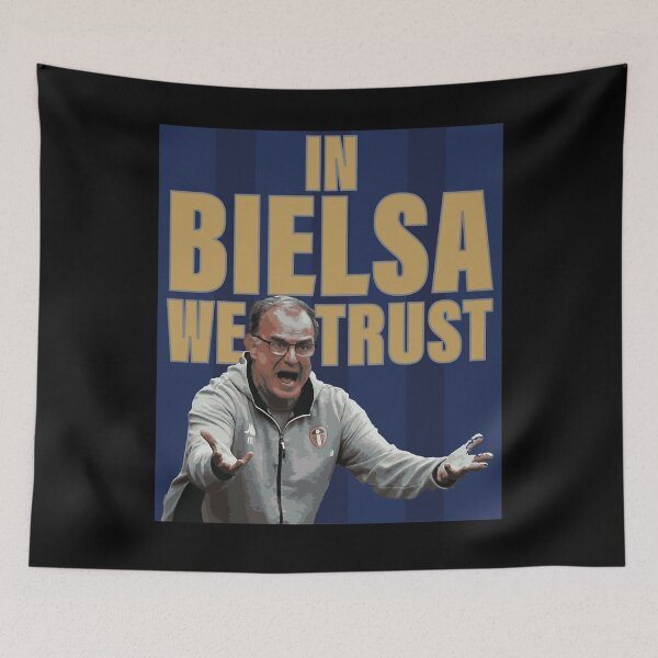 Aperçu de l'œuvre Cadeau du jour pour In Bielsa We Trust Born To Be Fan Best For Leeds créée et vendue par NatUpton2011.