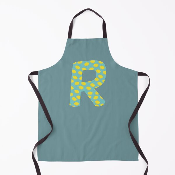 Item preview, Lemon Summer Monogram Alphabet Letter R - Initial designed and sold by Karen Ekdahl.