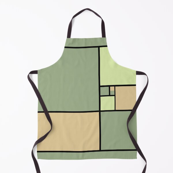 Item preview, Golden Ratio Squares Sage Green designed and sold by Smart-Arts.
