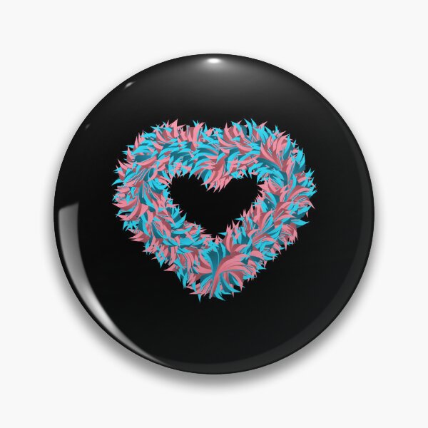 Item preview, Fuzzy heart designed and sold by pnkpopcorn.