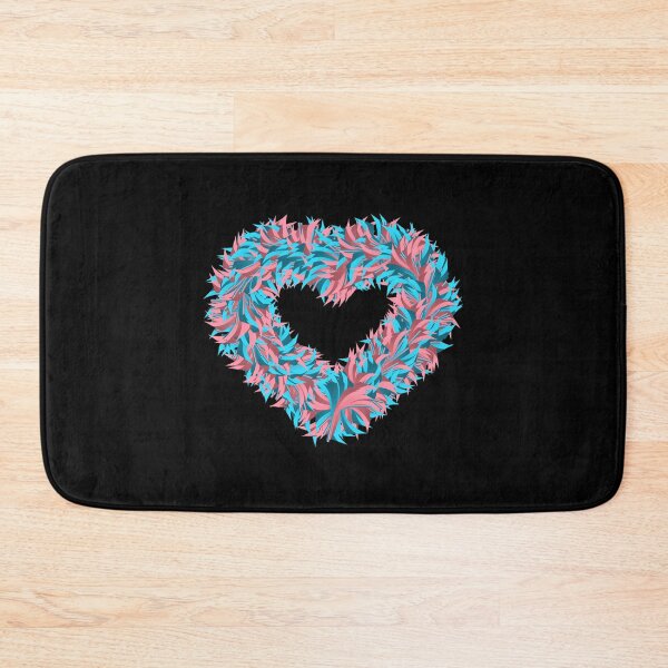 Item preview, Fuzzy heart designed and sold by pnkpopcorn.