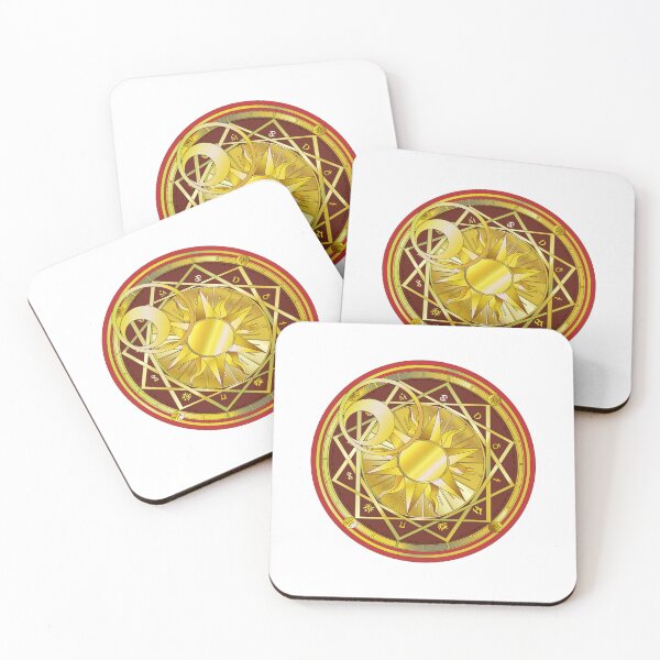 Item preview, Clow Reed's Magic Circle - Cardcaptor Version Sticker designed and sold by TristanJacksa.