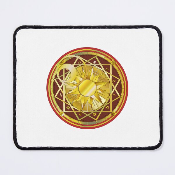 Item preview, Clow Reed's Magic Circle - Cardcaptor Version Sticker designed and sold by TristanJacksa.