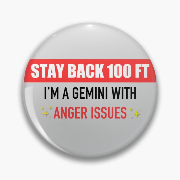 Item preview, stay back i'm a gemini designed and sold by lizig.