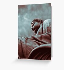 Tian Tan Buddha Greeting Card