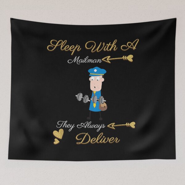 Item preview, Sleep With A Mailman Funny Sayings Graphic  designed and sold by doriaali.