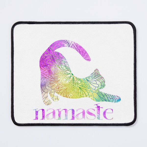 Item preview, Yoga Kitty - Namaste designed and sold by PompettiDesigns.