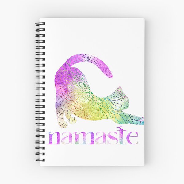 Item preview, Yoga Kitty - Namaste designed and sold by PompettiDesigns.