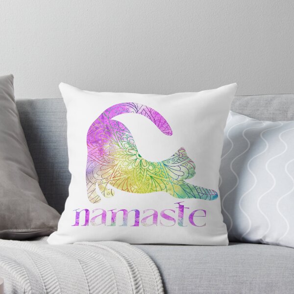 Item preview, Yoga Kitty - Namaste designed and sold by PompettiDesigns.