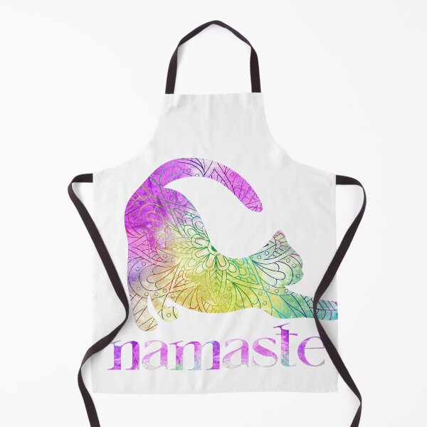 Item preview, Yoga Kitty - Namaste designed and sold by PompettiDesigns.
