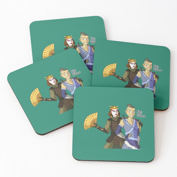 Item preview, Sokka and Suki   designed and sold by BatupahatCreas.