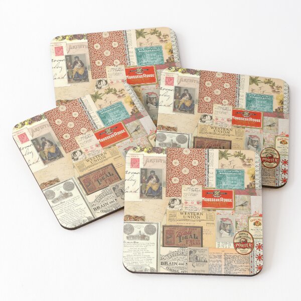 Item preview, Ephemera Collage One designed and sold by Marcee Duggar.