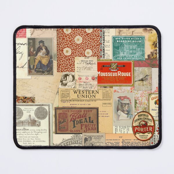 Item preview, Ephemera Collage One designed and sold by Marcee Duggar.