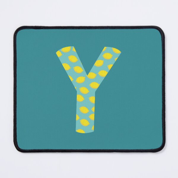 Item preview, Lemon Summer Monogram Alphabet Letter Y - Initial designed and sold by Karen Ekdahl.