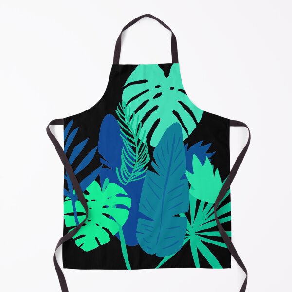 Item preview, Teal-Blue And Lime-Green Palm Leaves Tropical Designs designed and sold by DEC02.