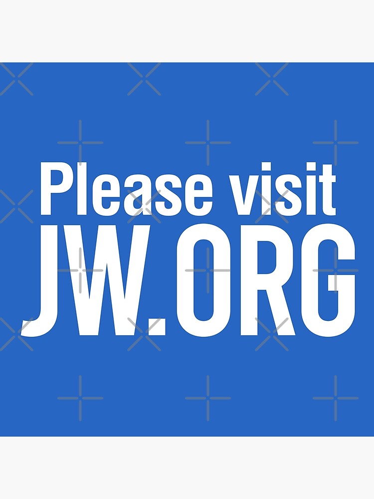 Disover Please visit JW.ORG Premium Matte Vertical Poster