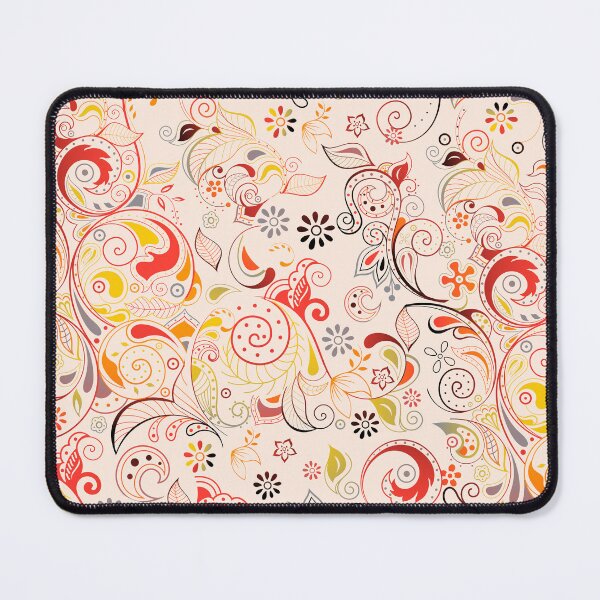Item preview, Joyful Floral Pattern In Orange Yellow Colored designed and sold by risingrocket.