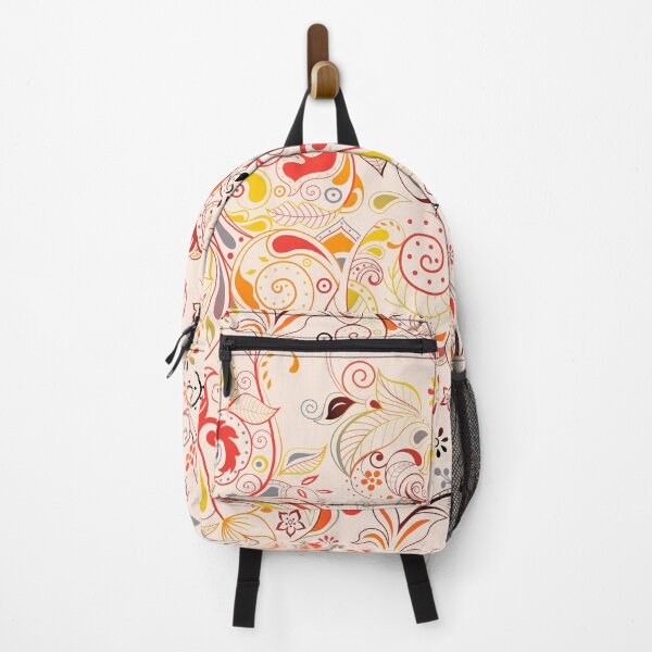 Item preview, Joyful Floral Pattern In Orange Yellow Colored designed and sold by risingrocket.
