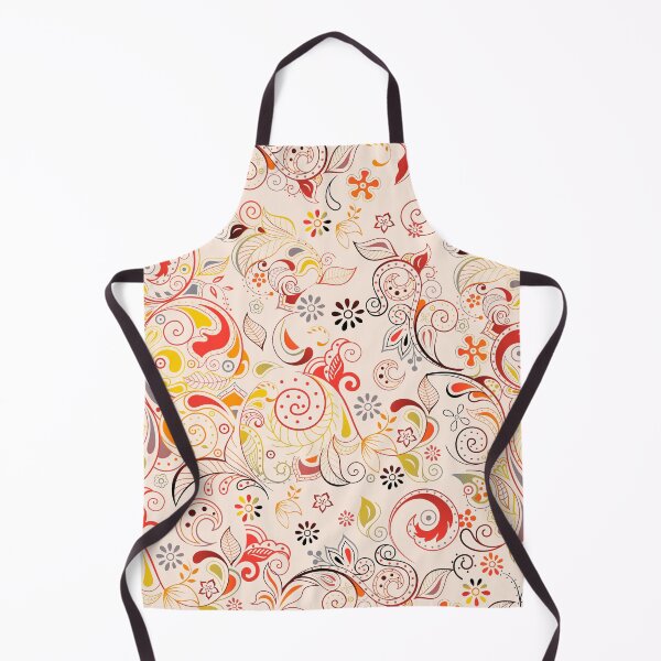 Item preview, Joyful Floral Pattern In Orange Yellow Colored designed and sold by risingrocket.