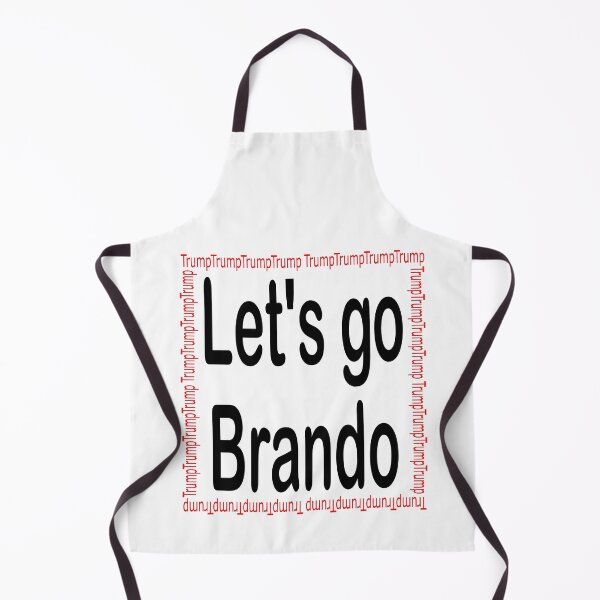 Item preview, Let's go Brando with Trump border designed and sold by Becky Hunter.