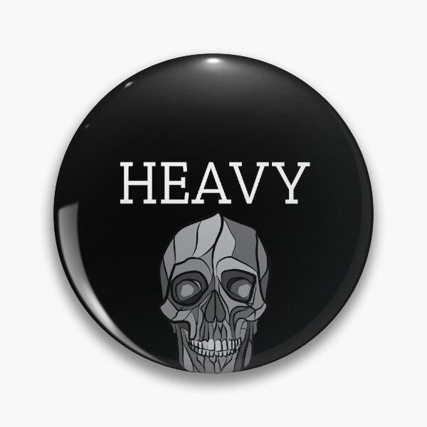 Item preview, H.eavy M.etal Skull designed and sold by TroyEDavis8.
