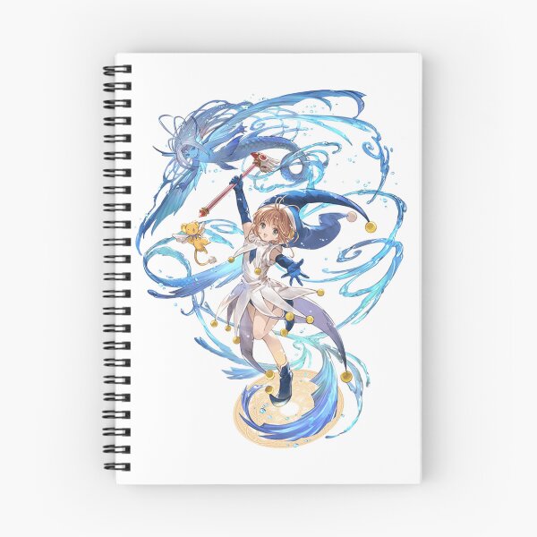 Item preview, Sakura and the Watery card Sticker designed and sold by TristanJacksa.